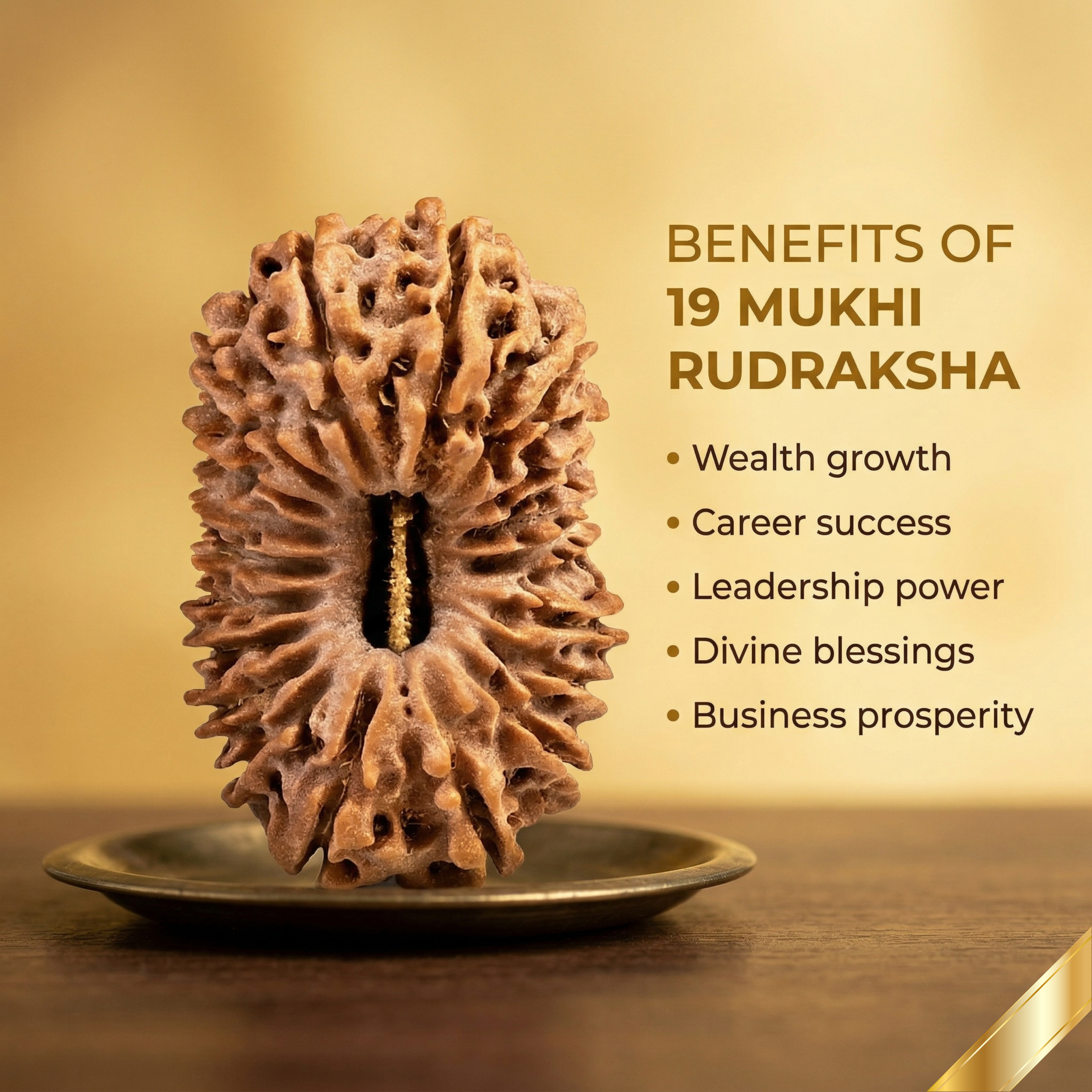 19 Mukhi Rudraksha (Nepali)