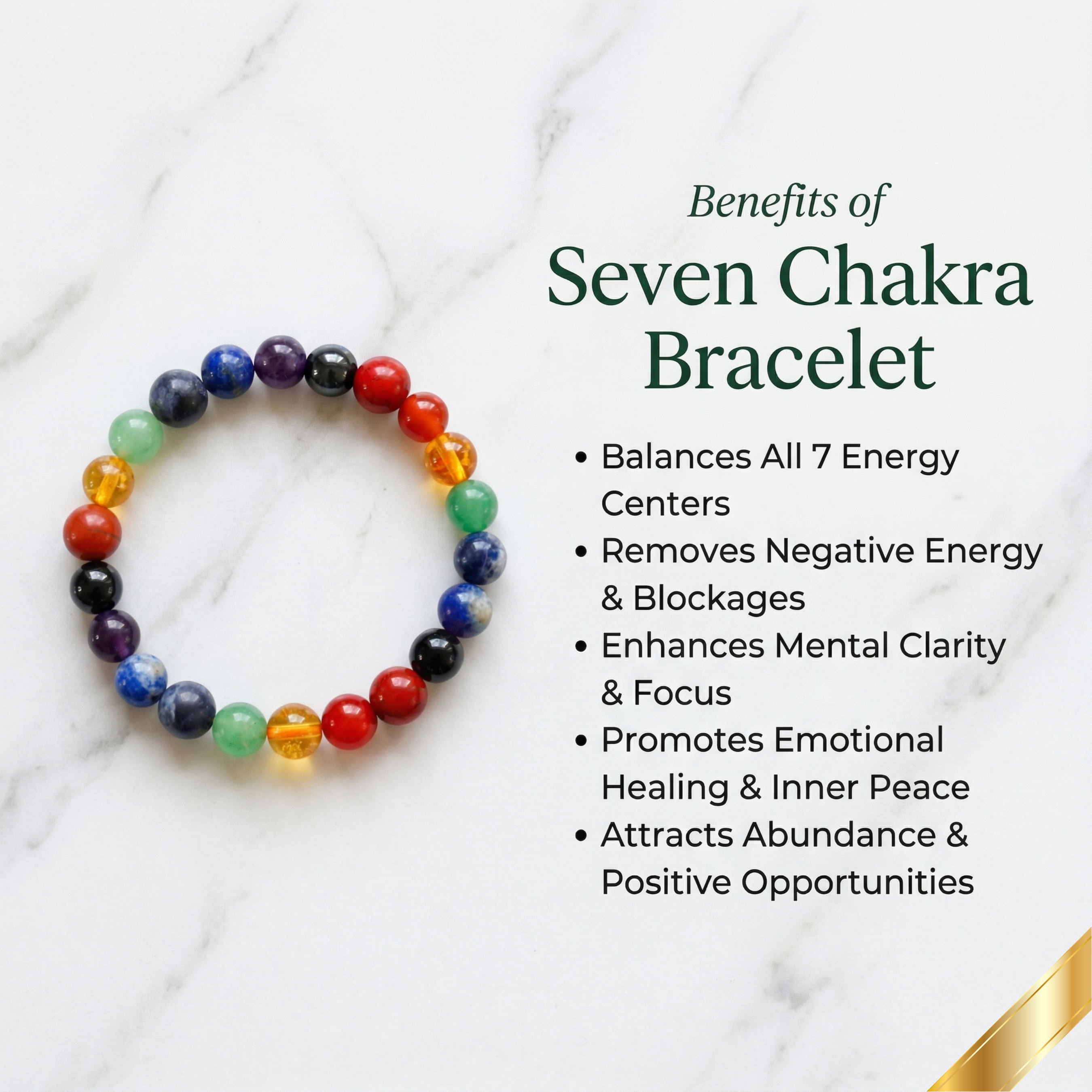 7 Chakra Bracelet