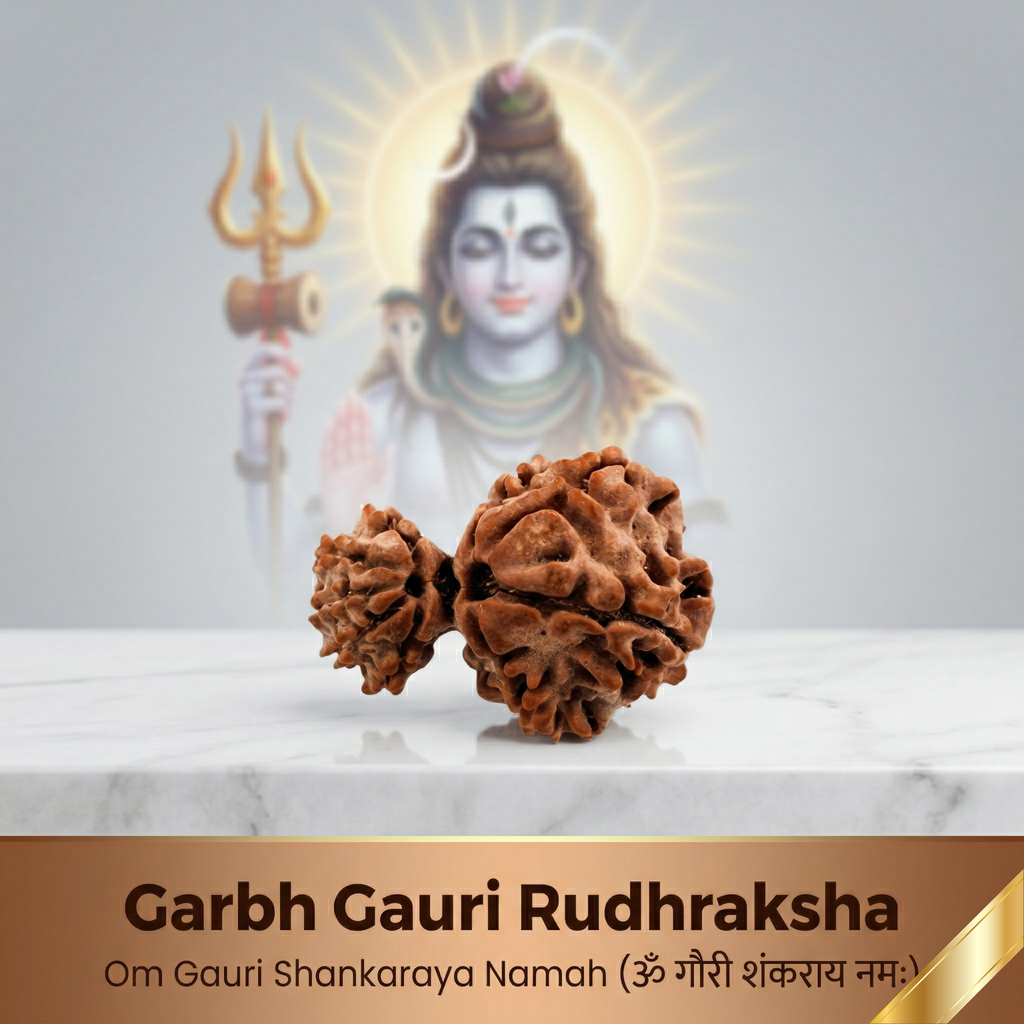 Garbh gauri Rudhraksha (Nepali)
