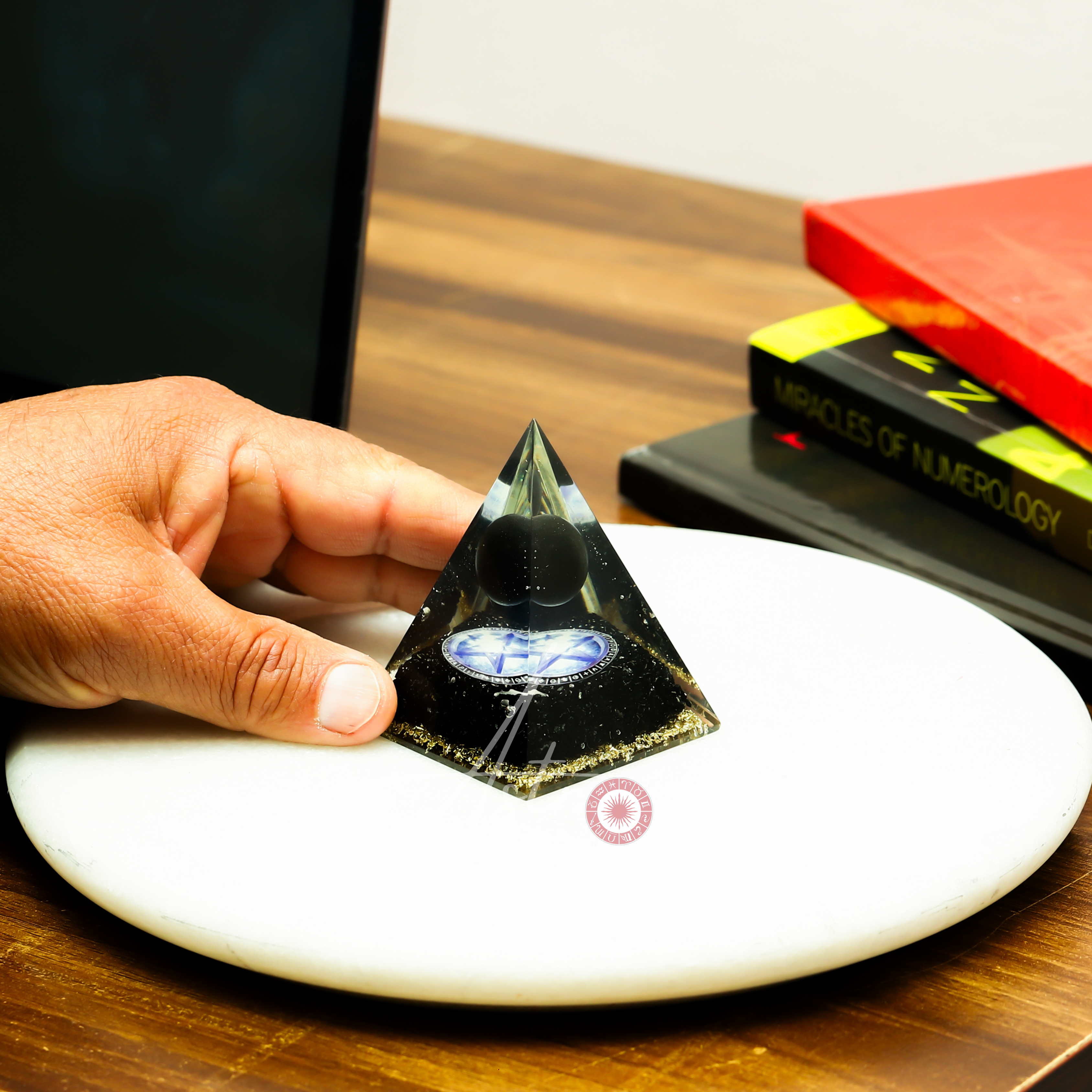 Evil Eye Protection Pyramid Vastu Yantra