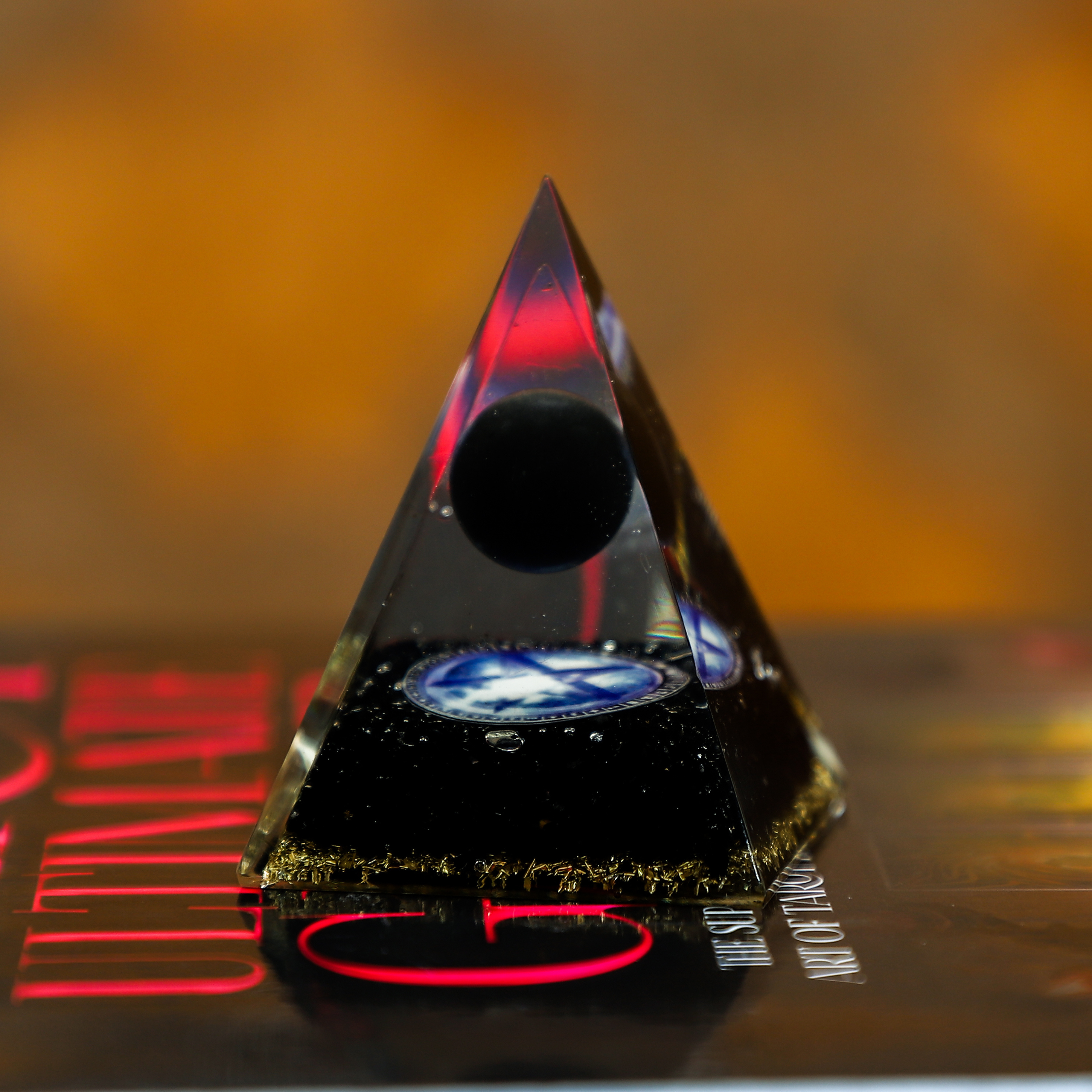 Evil Eye Protection Pyramid Vastu Yantra