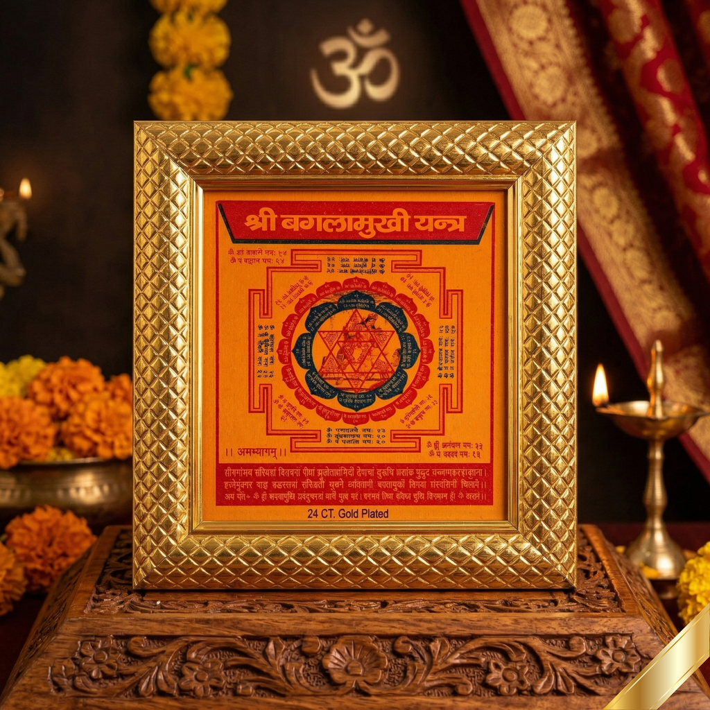 Shri Baglamukhi Yantra