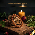 5 Mukhi Rudraksha Bracelet