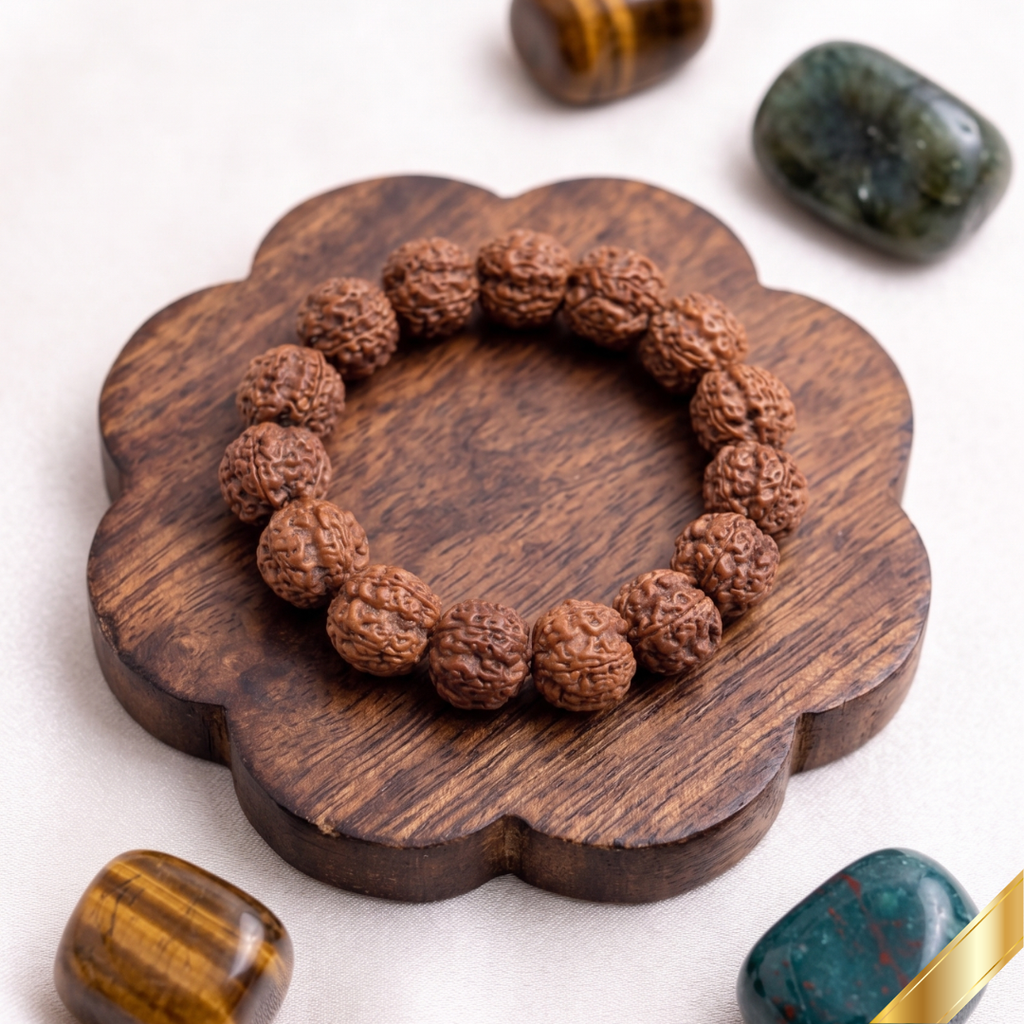 5 Mukhi Rudraksha Bracelet