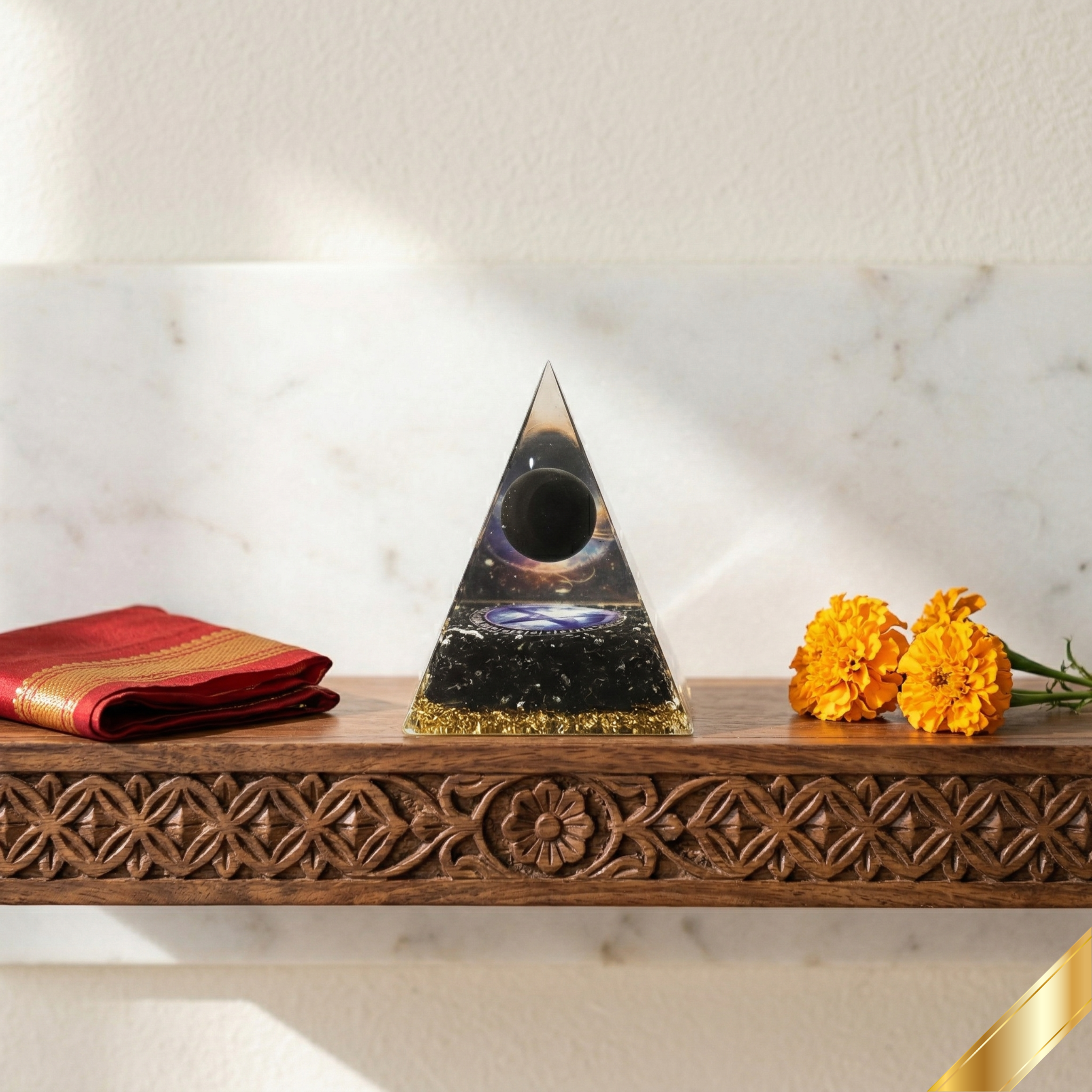 Evil Eye Protection Pyramid Vastu Yantra