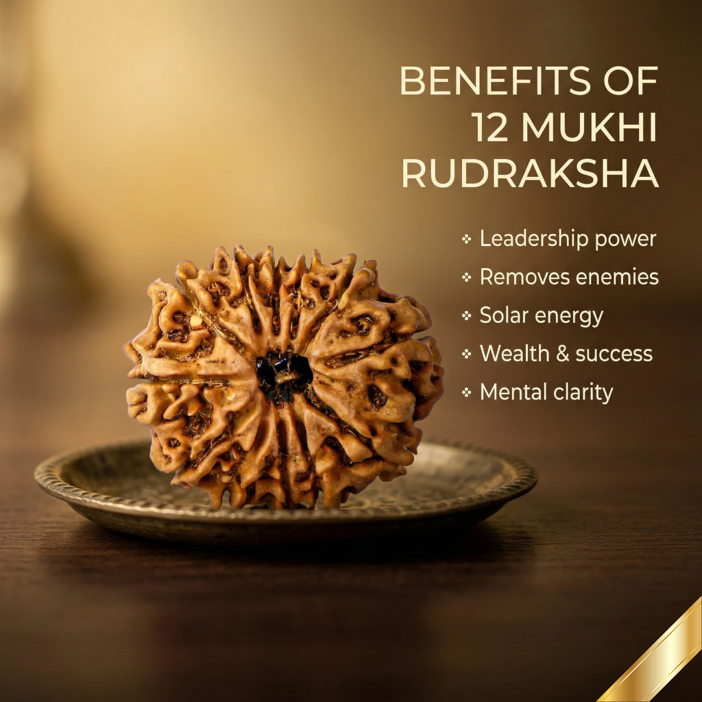 Natural 12 Mukhi Rudraksha (Nepali)