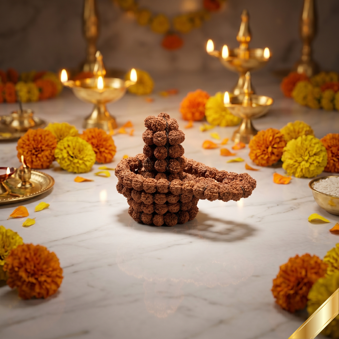 5 Mukhi Rudraksha Shivling