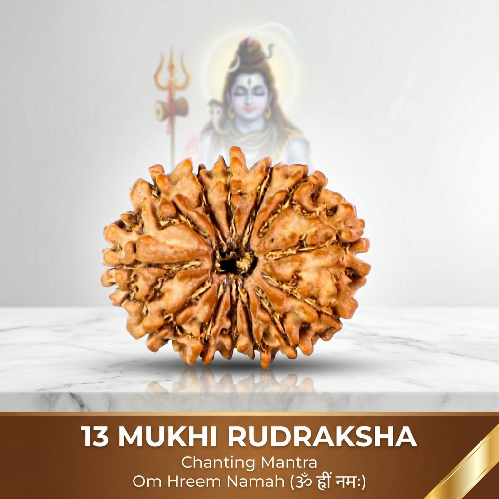 Natural 13 Mukhi Rudraksha (Nepali)