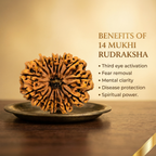 Natural 14 Mukhi Rudraksha (Nepali)